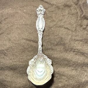 International Sterling silver large sugar spoon